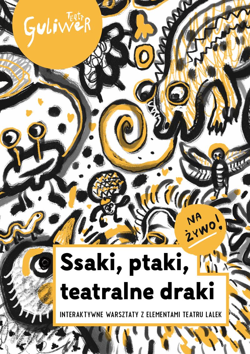 Warsztaty live na zoomie ponownie w repertuarze Teatru Guliwer!