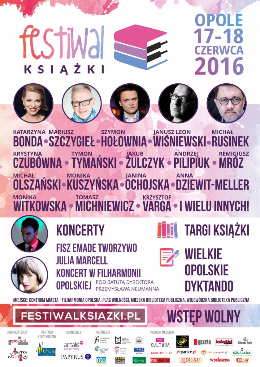 Festiwal Książki Opole 2016