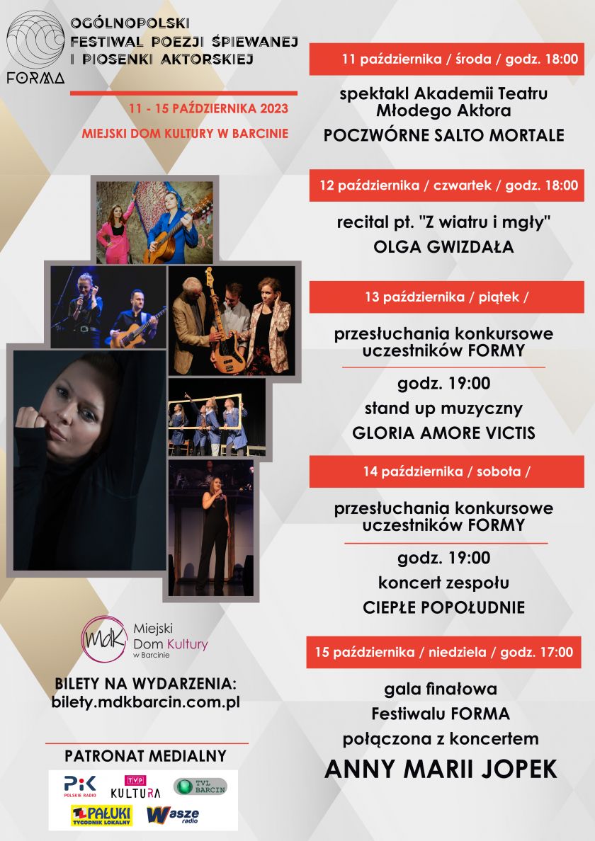Festiwal Poezji Śpiewanej i Piosenki Aktorskiej FORMA