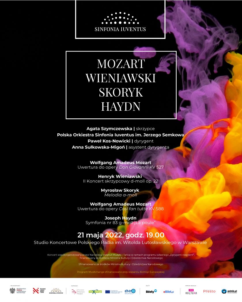 Koncert MOZART | WIENIAWSKI | SKORYK | HAYDN