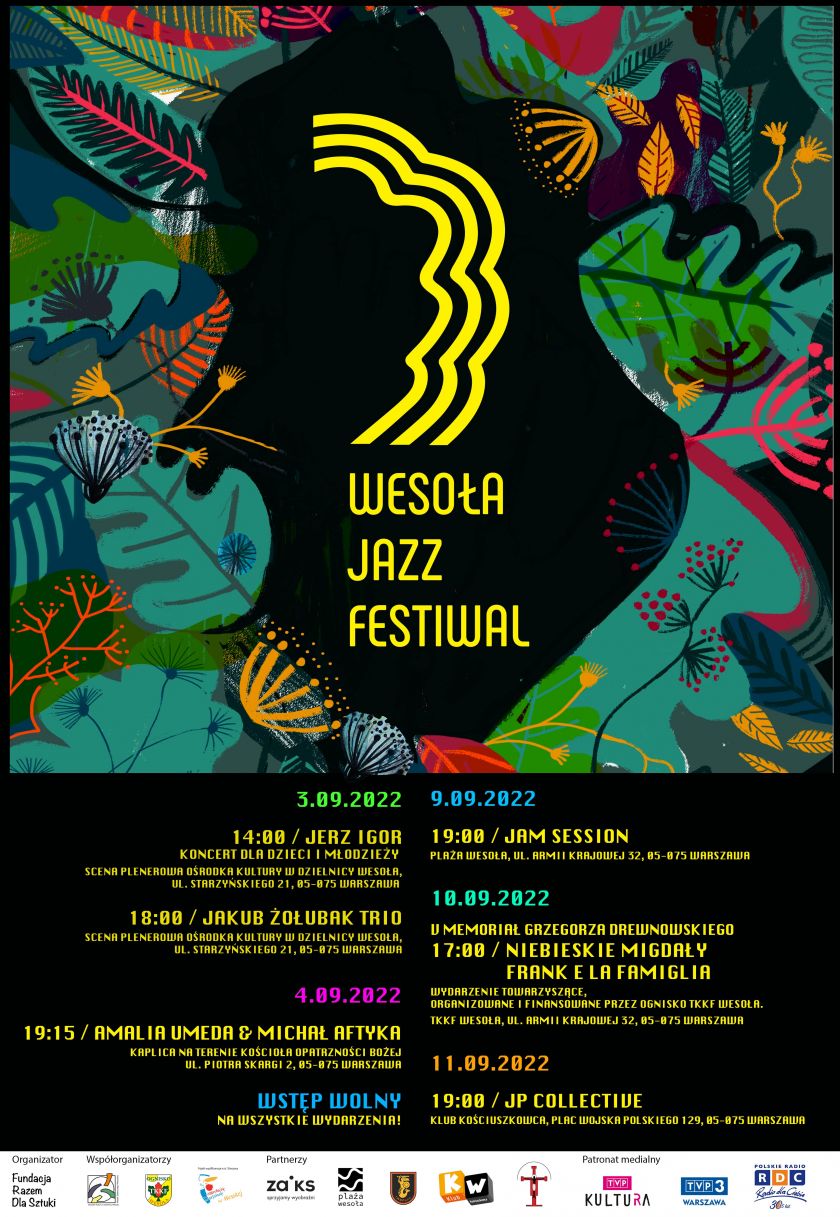 Wesoła Jazz Festiwal - 3-11.09.2022