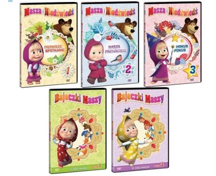 Masza I Niedzwiedz I Bajeczki Maszy Plyty Dvd Tvp Abc