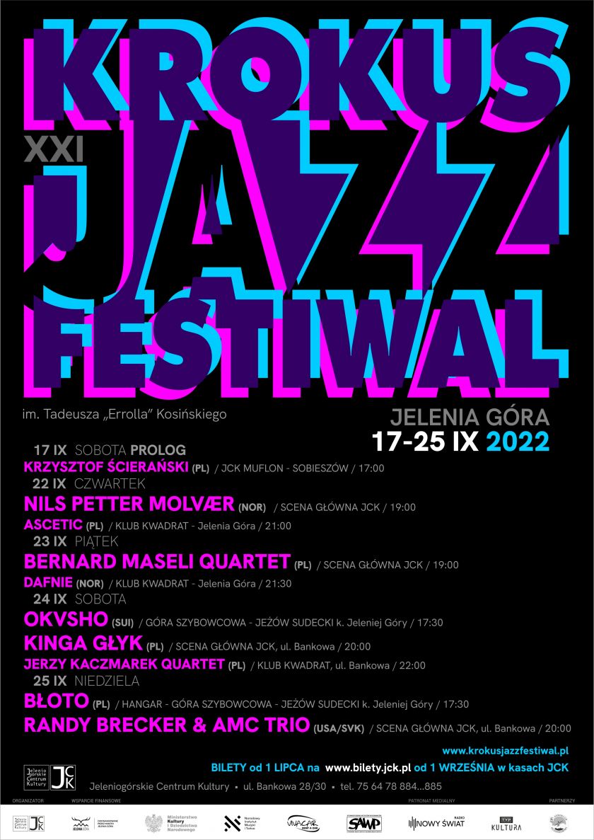 XXI. Krokus Jazz Festival / 17-25.09.2022 r.