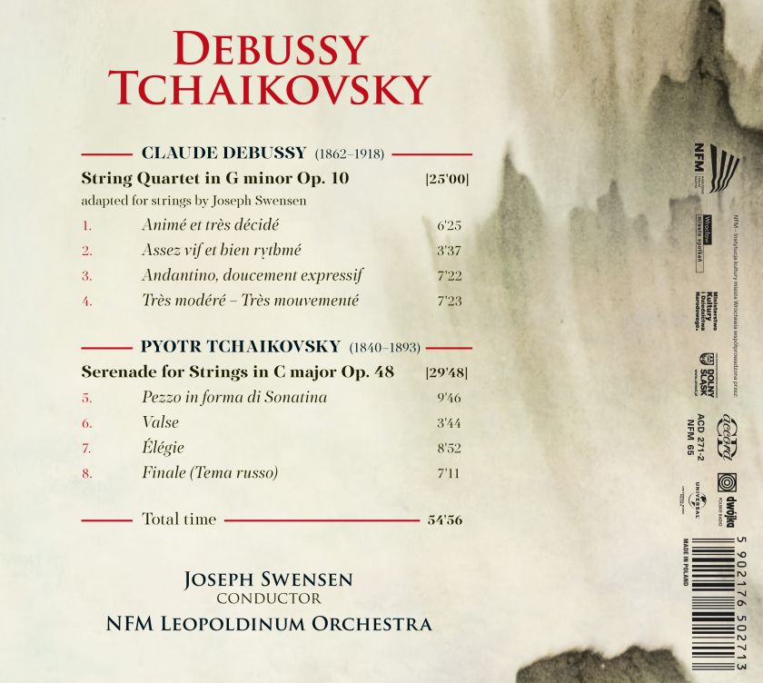 „Debussy – Tchaikovsky” – premiera nowego albumu wydanego przez Narodowe Forum Muzyki