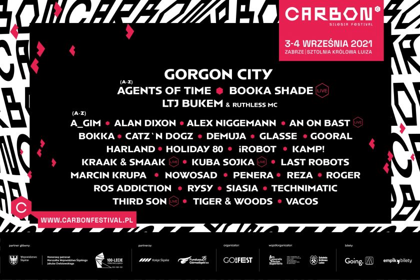 CARBON Silesia Festival ogłasza pełny line up pierwszej edycji!