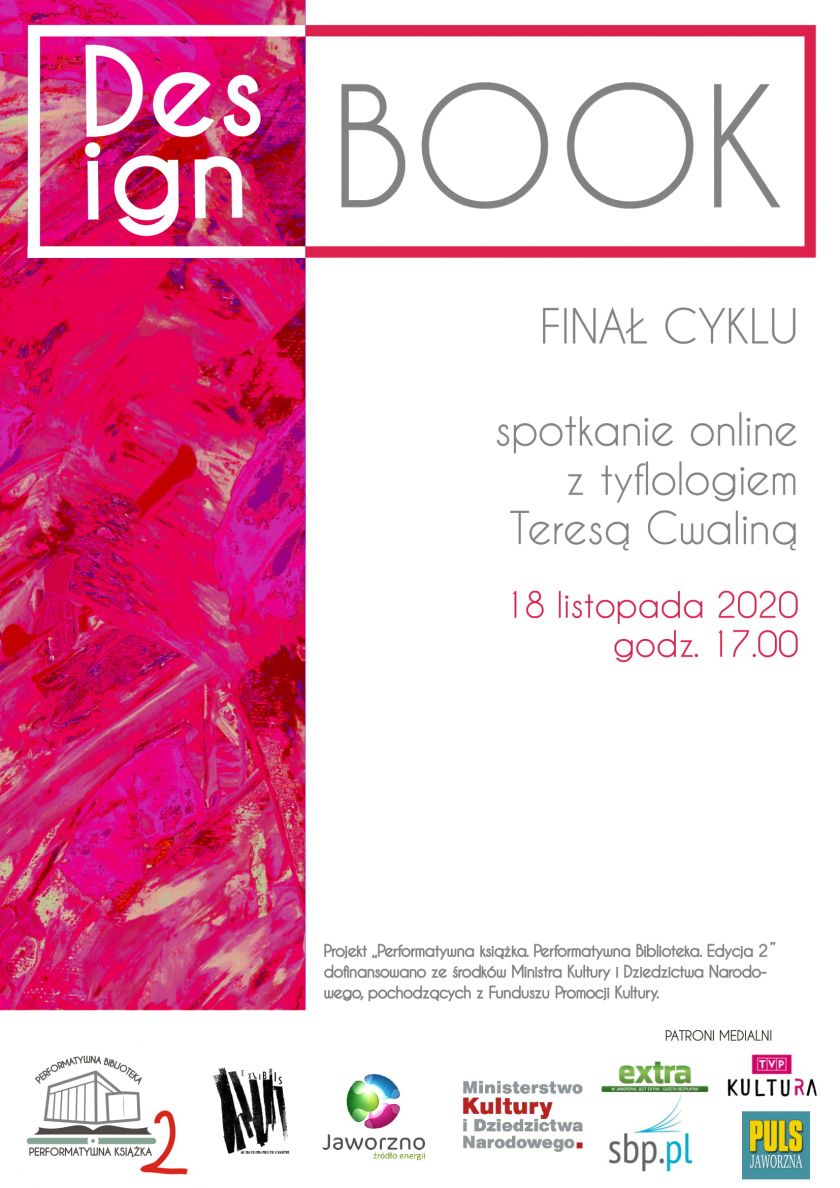 Finał cyklu DESIGN-BOOK. Spotkanie online z Teresą Cwaliną