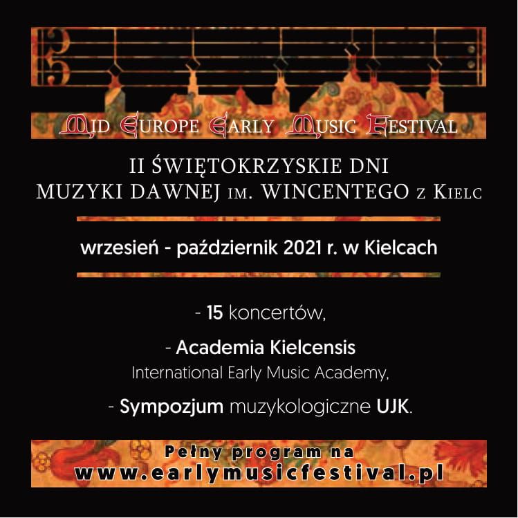 II Świętokrzyskie Dni Muzyki Dawnej im. Wincentego z Kielc