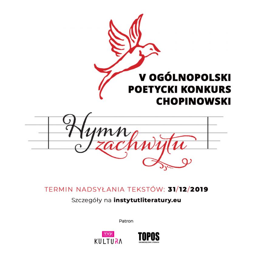 V Ogólnopolski Poetycki Konkurs Chopinowski „Hymn zachwytu”