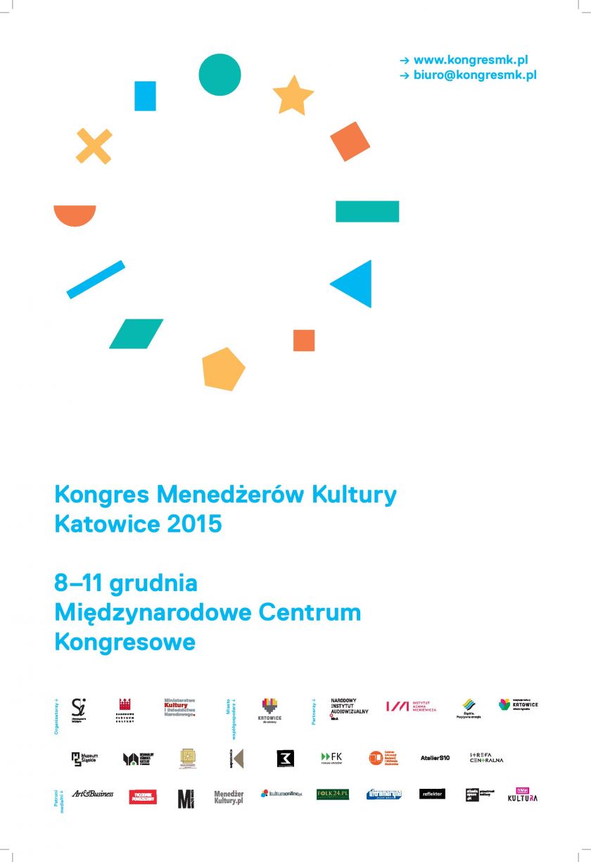Kongres Menedżerów Kultury Katowice 2015