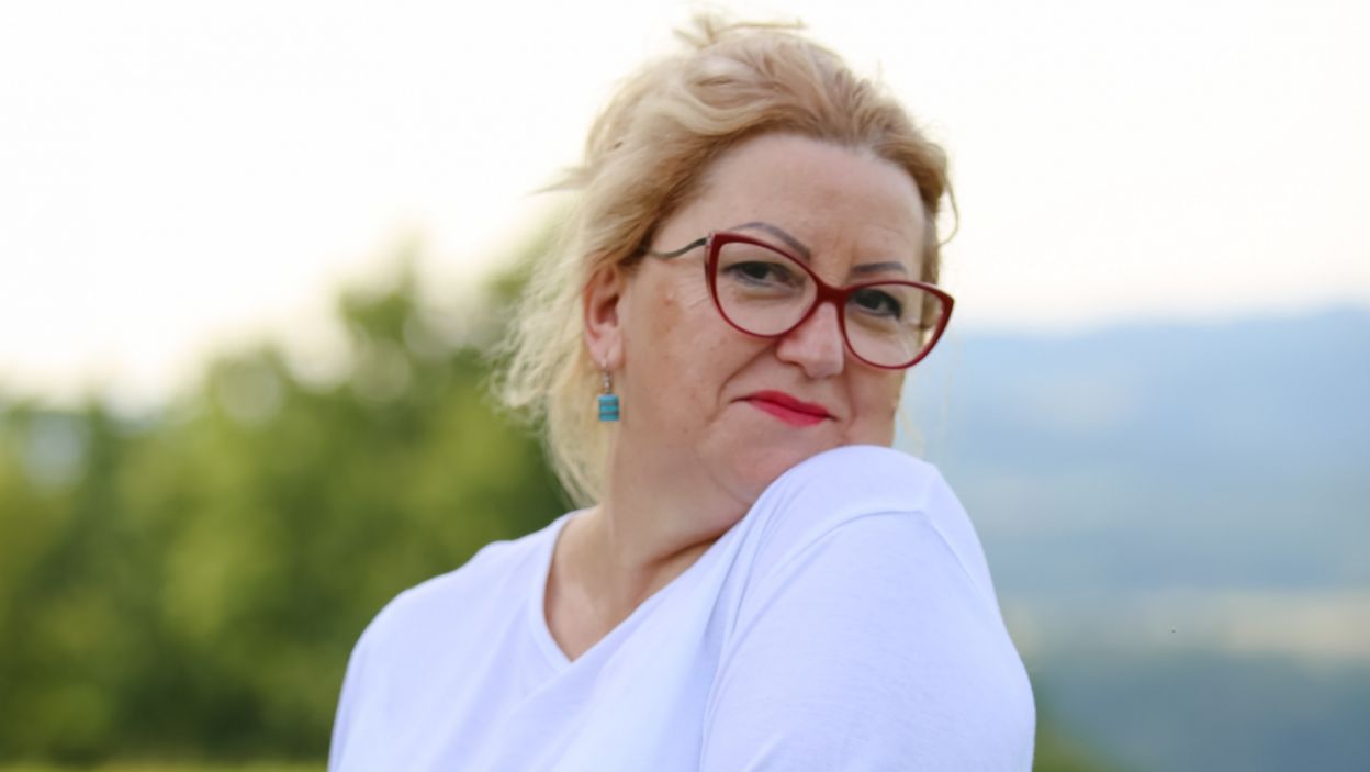 Ania chciała wiedzieć jak Zbyszek radzi sobie z dużym powodzeniem u kobiet – czyżby bała się zranienia? (fot. TVP)