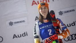 Petra Vlhova na podium zawodów PŚ w narciarstwie alpejskim (fot. Getty) Petra Vlhova na podium zawodów PŚ w narciarstwie alpejskim (fot. Getty)