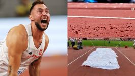 Marcin Krukowski, bieżnia w Tokio