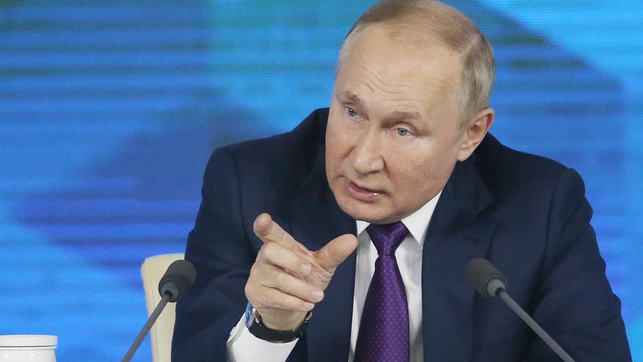 Doroczna konferencja prasowa z udziałem Putina (fot. Mikhail Svetlov/Getty Images) Doroczna konferencja prasowa z udziałem Putina (fot. Mikhail Svetlov/Getty Images)