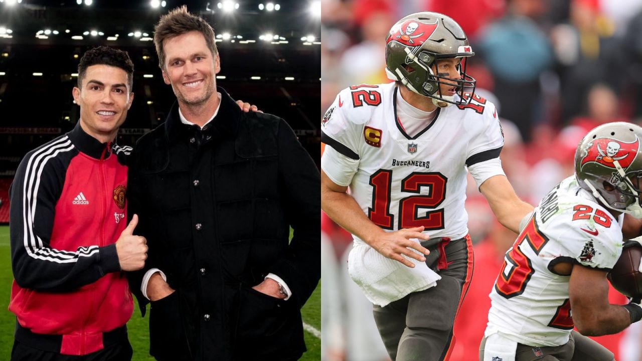 Tom Brady (fot. Getty Images/Twitter Cristiano Ronaldo)