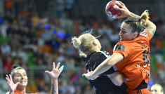Zagłębie Lubin – MKS FunFloor Perła Lublin. PGNiG Superliga kobiet [SKRÓT] (fot. PAP)