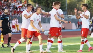 Piłkarze reprezentacji Polski do lat 20 (fot. 400mm.pl/