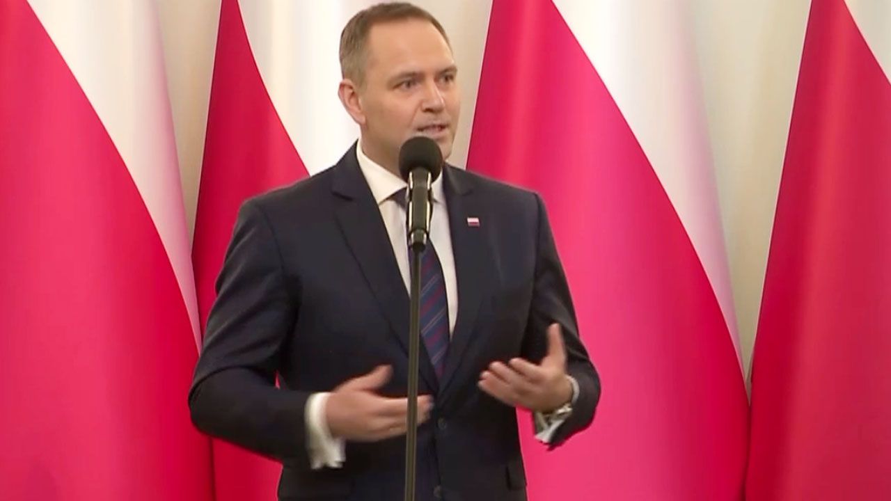 Karol Nawrocki na uroczystości wręczenia nominacji sędziowskich