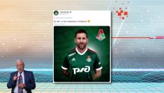 Lokomotiw Moskwa zaprasza Leo Messiego do swojej drużyny (fot. TVP)