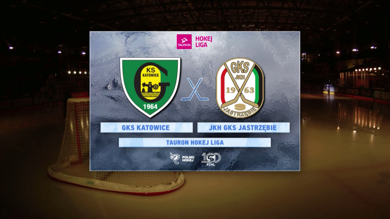 GKS Katowice – JKH GKS 2:1 Jastrzębie. Hokej na lodzie, Tauron Hokej Liga [SKRÓT]