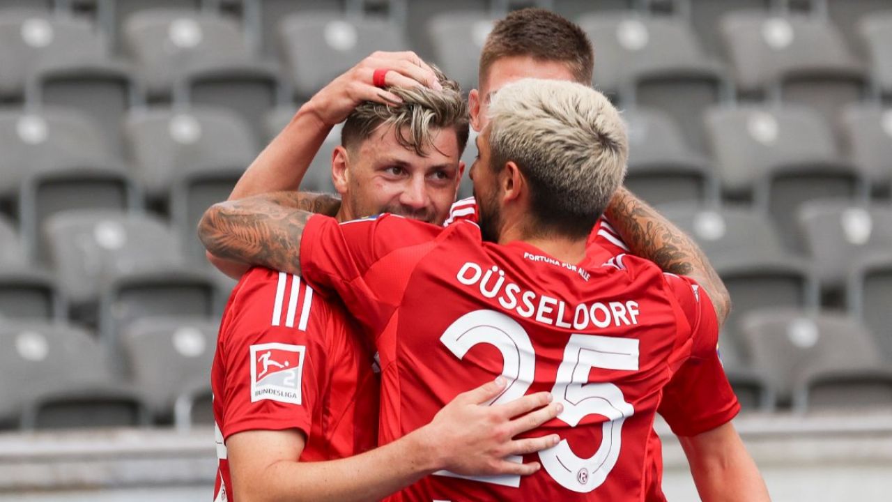 Dawid Kownacki wrócił do strzelania w Fortunie (fot. Getty Images)