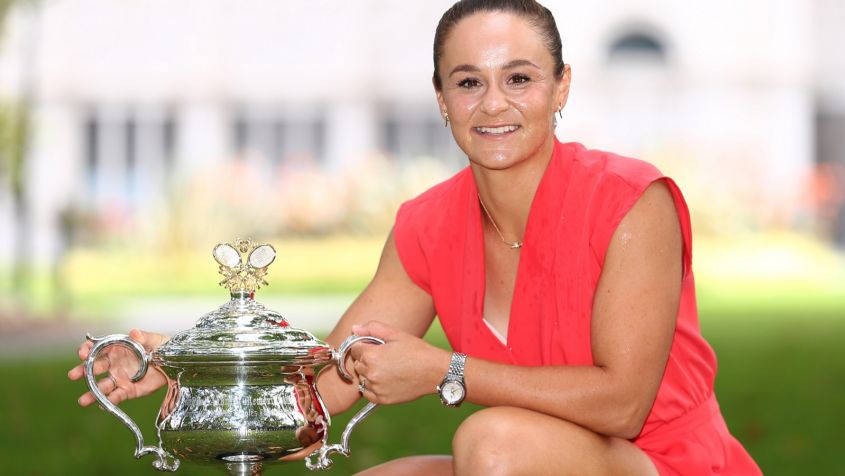 Ashleigh Barty jest liderką rankingu WTA. Po zwycięstwie w Australii umocni się na prowadzeniu (fot. Getty Images)
