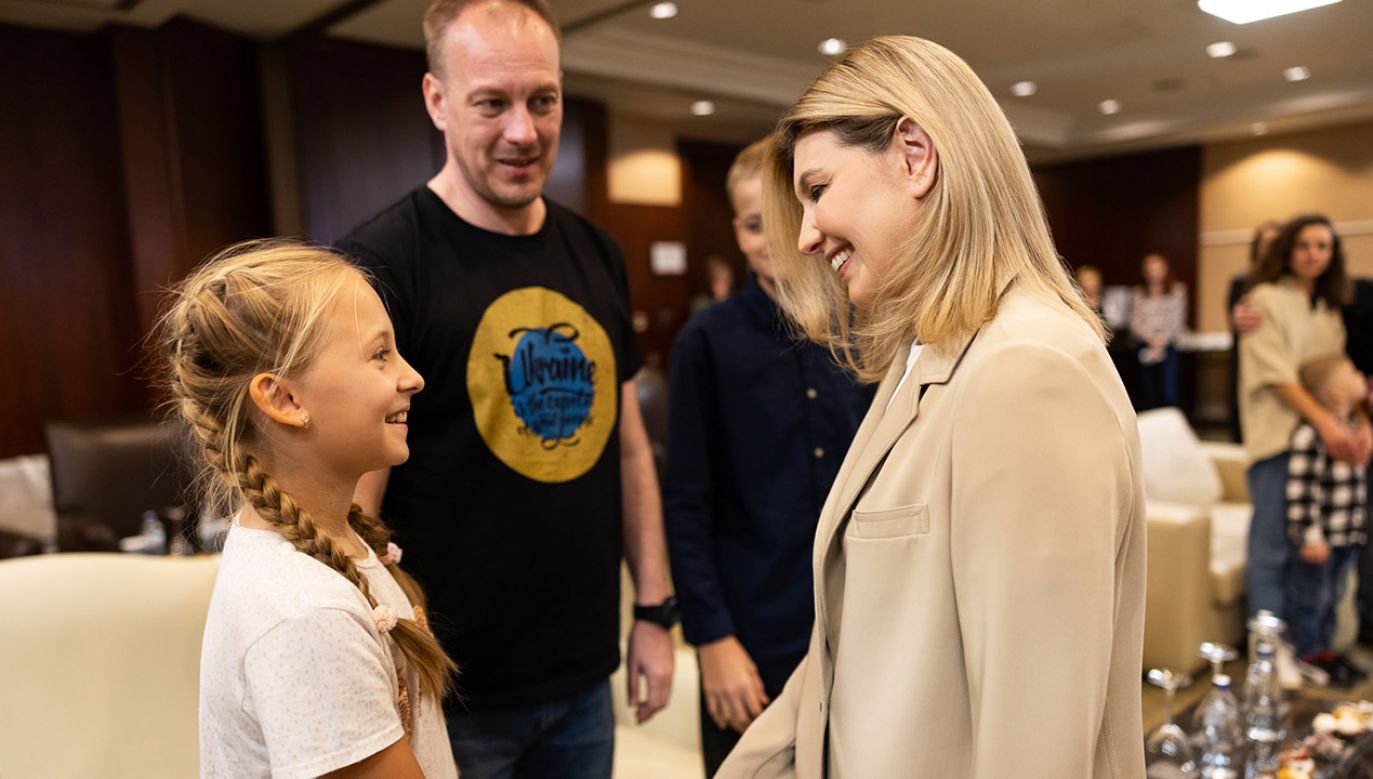 Obrońcy Azowstalu spotkali się z rodzinami i żoną prezydenta Ukrainy (fot. FB/Олена Зеленська)