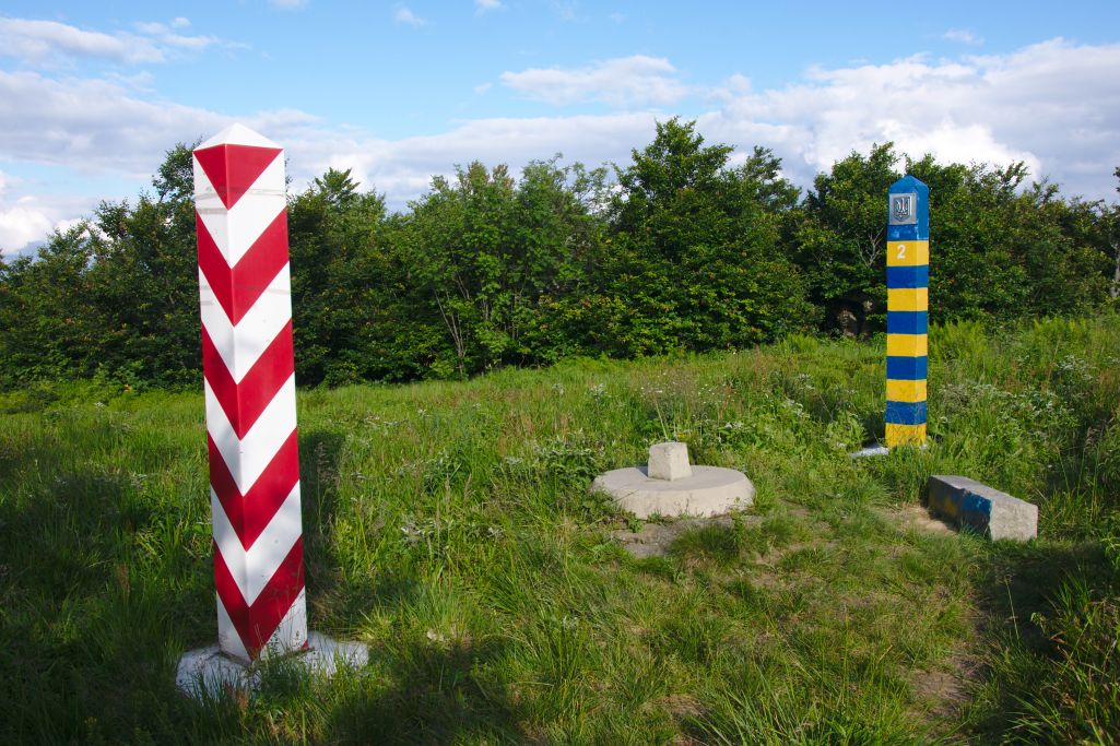 Польска-украінская мяжа (Фота: Jiří Komárek / Wikimedia)