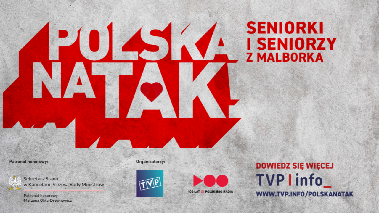 „Senioritki” z Malborka. Kolejna odsłona akcji „Polska na Tak!”