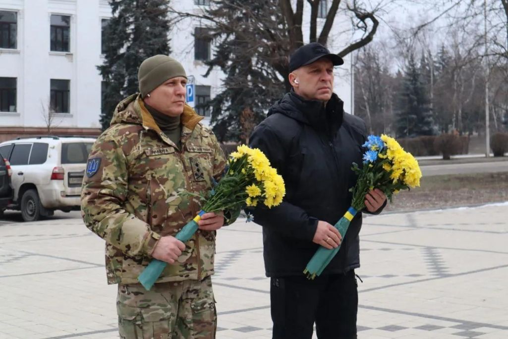 Ігар Плахута (злева). (Фота: Вадим Філашкін / Facebook)