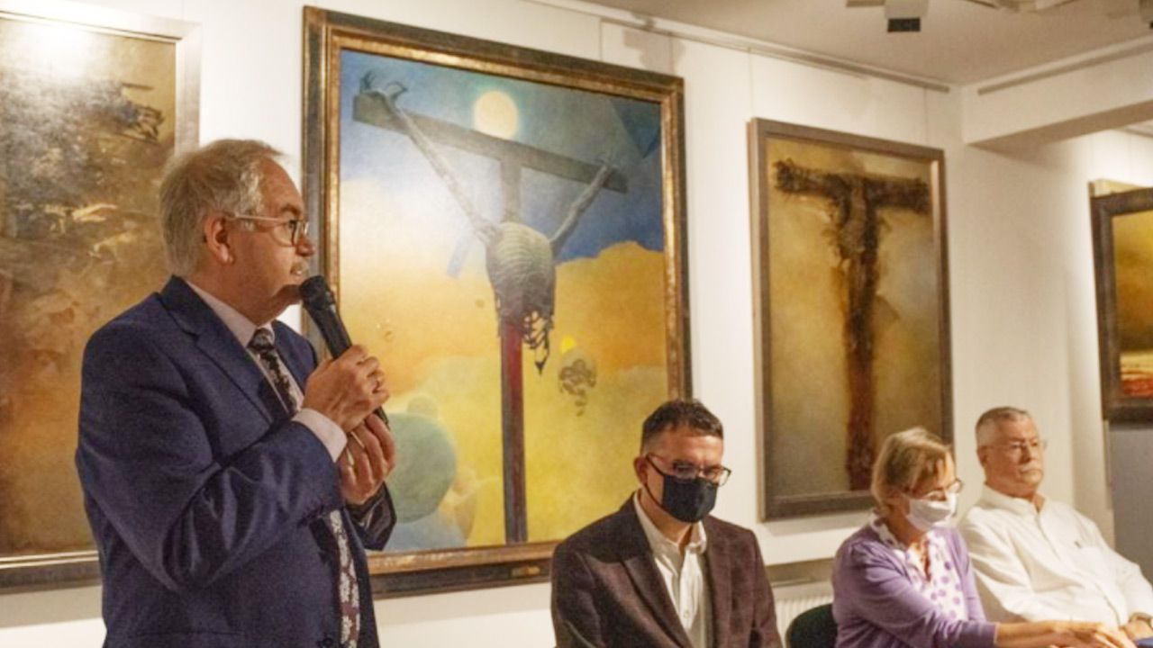 Beksiński w Muzeum Archidiecezji Warszawskiej (fot. Facebook/Muzeum Archidiecezji Warszawskiej) Beksiński w Muzeum Archidiecezji Warszawskiej (fot. Facebook/Muzeum Archidiecezji Warszawskiej)