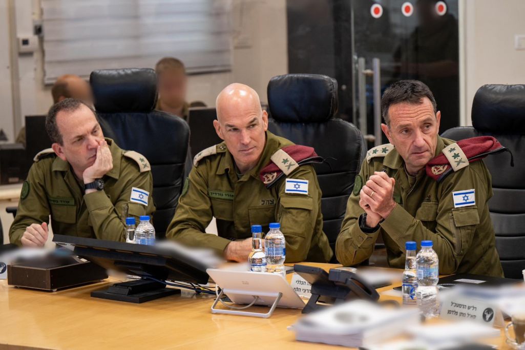 Ваеннае кіраўніцтва Ізраілю. (Фота: Israel Defense Forces / X)