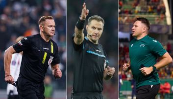 Piotr Lasyk, Tomasz Kwiatkowski, Michał Obukowicz – oni również mają pracować w dwóch meczach Ekstraklasy w ciągu doby. (fot. Getty Images) Piotr Lasyk, Tomasz Kwiatkowski, Michał Obukowicz – oni również mają pracować w dwóch meczach Ekstraklasy w ciągu doby. (fot. Getty Images)