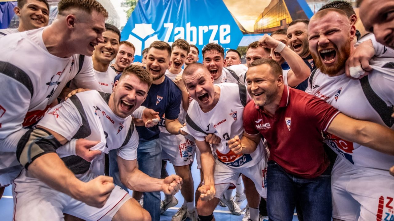 Piłkarze ręczni Górnika Zabrze (fot. Orlen Superliga)