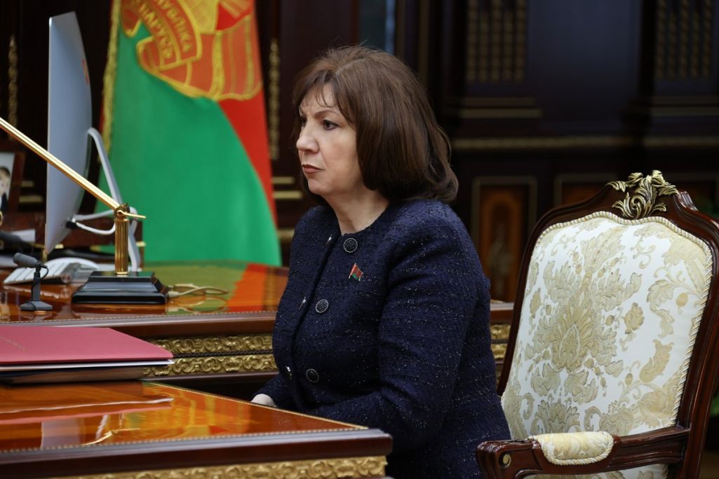 Наталля Качанава (Фота: president.gov.by)