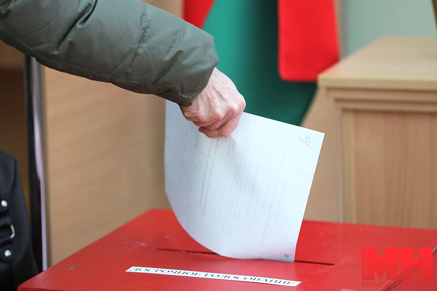 Датэрміновае галасаванне. Фота мае ілюстратыўны характар. Крыніца: minsknews.by