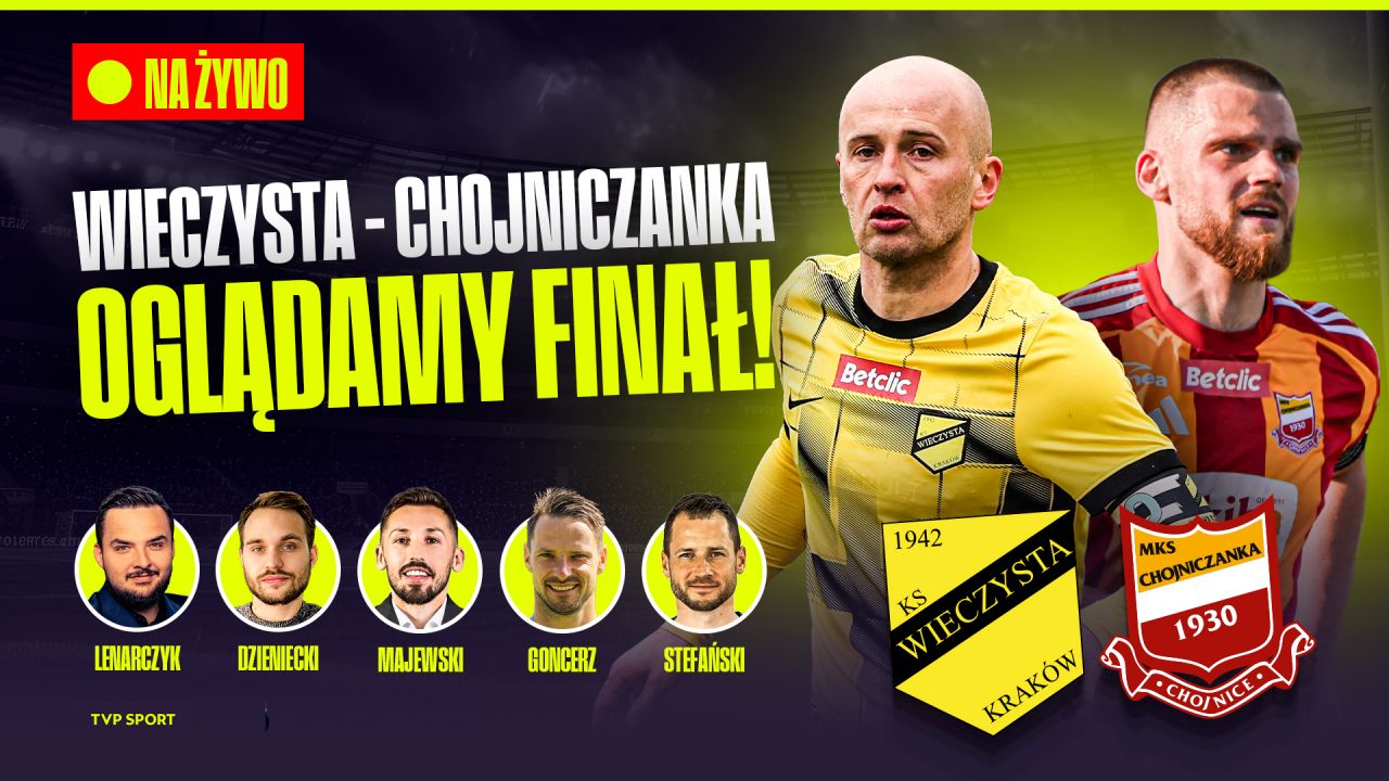Futbolówka – finał baraży o Betclic 1 Ligę (Lenarczyk, Dzieniecki, Majewski, Goncerz, Stefański)