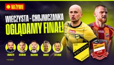 Futbolówka – finał baraży o Betclic 1 Ligę (Lenarczyk, Dzieniecki, Majewski, Goncerz, Stefański)