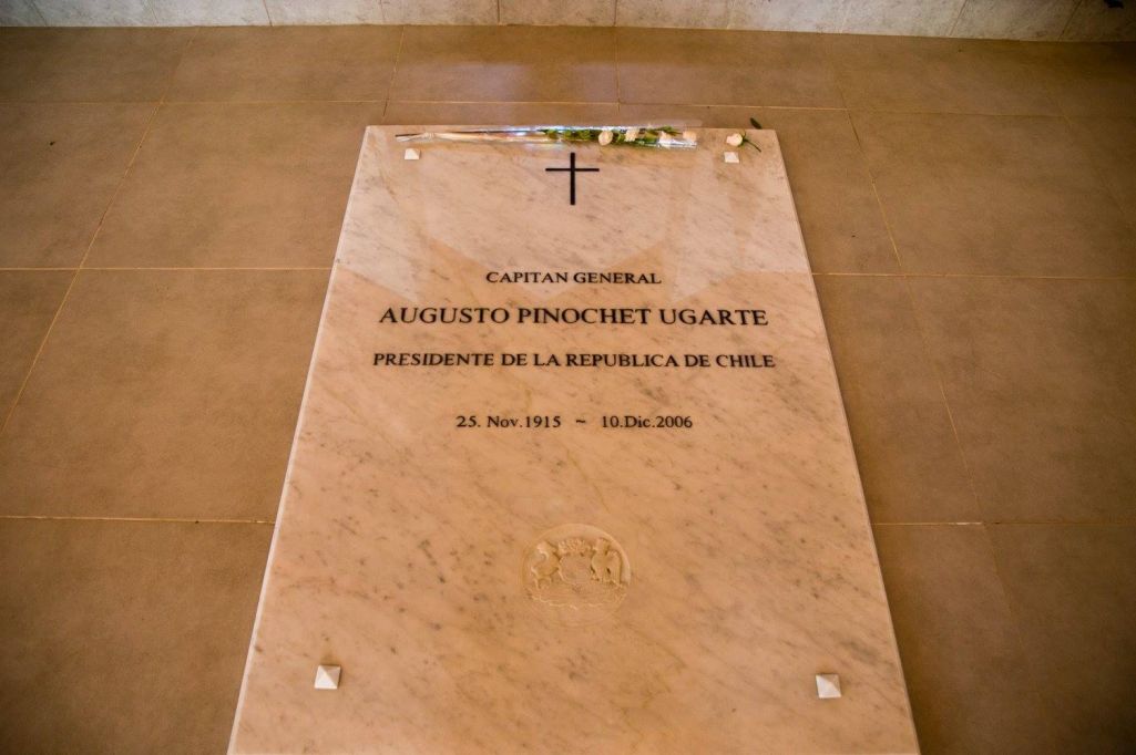 Магіла Піначэта (Фота: Fundación Presidente Pinochet / Facebook)