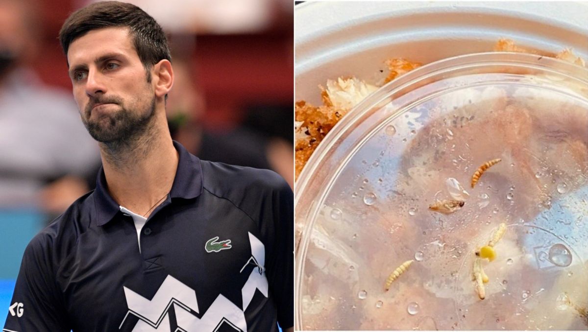 Novak Djoković przebywa w ośrodku dla uchodźców (fot. Getty/Twitter). Novak Djoković przebywa w ośrodku dla uchodźców (fot. Getty/Twitter).