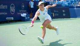 Polska tenisistka z 24. na świecie Chinką grała trzykrotnie (fot. Getty)