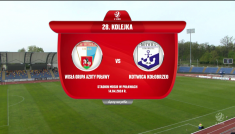 Wisła - Kotwica, 2. liga (skrót wideo)