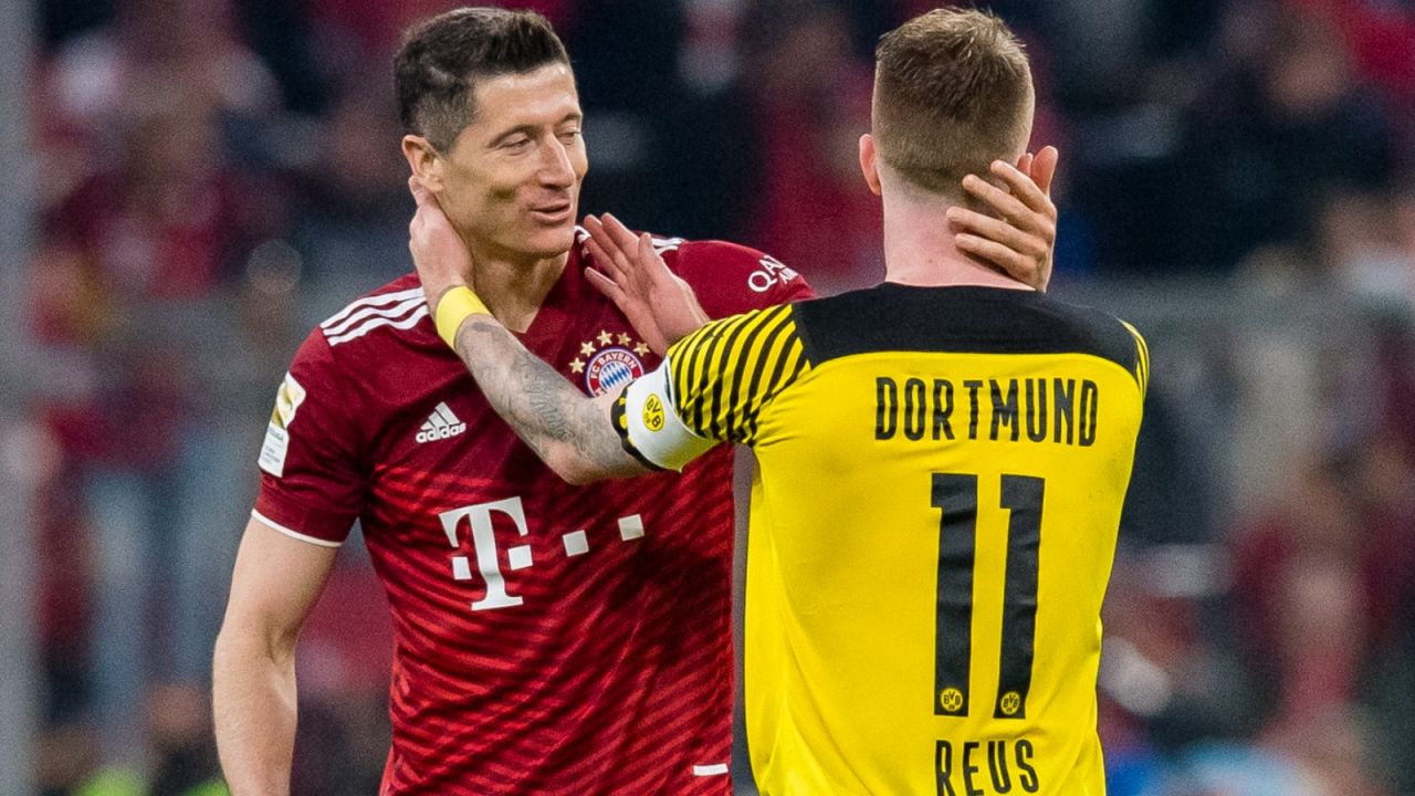 Robert Lewandowski i Marco Reus (fot. Getty Images)