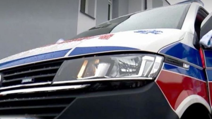 Wypadek podczas prac w sadzie. Trzy osoby trafiły do szpitala