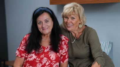 Urszula zamieszkała w pokoju razem z Danusią z Łodzi. Panie szybko znalazły wspólny język. Fot. Weronika Marczyk-Kiełbasa
