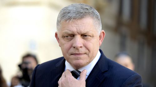 Прэм'ер-міністр Славаччыны Роберт Фіца. Фота: Simona Granati - Corbis/Corbis via Getty Images