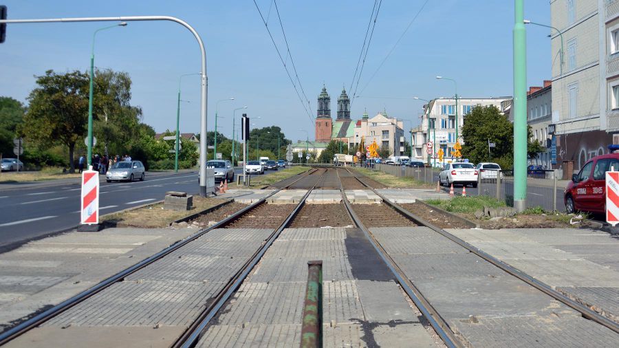 Paraliż Poznania przez remont ronda Śródka (fot. poznan.pl)