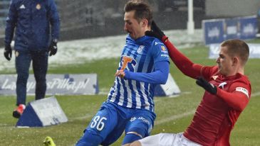 Radosław Majewski (L) i Alan Uryga (P) (fot. PAP/Jacek Bednarczyk)