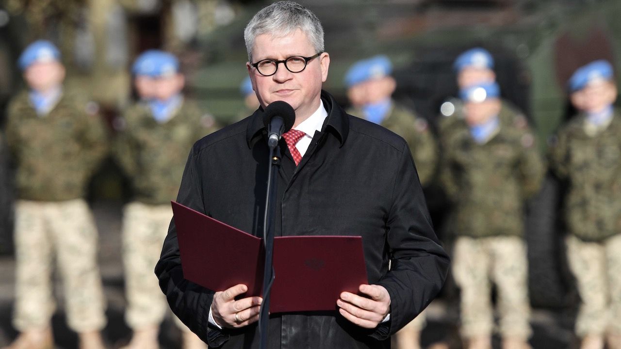 Paweł Soloch zaapelował o rzetelność w dyskusji nad bezpieczeństwem narodowym (fot. arch.PAP/Marcin Bielecki) Paweł Soloch zaapelował o rzetelność w dyskusji nad bezpieczeństwem narodowym (fot. arch.PAP/Marcin Bielecki)
