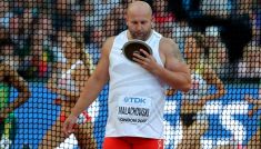 Piotr Małachowski przed startem w Tokio (fot. PAP)