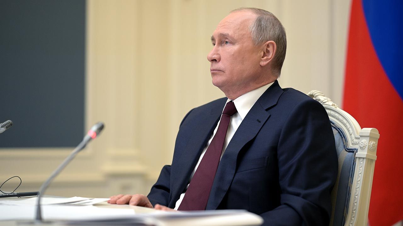 Putin przyjął listy uwierzytelniające od ambasadora Polski (fot. Alexei Druzhinin\TASS via Getty Images)
